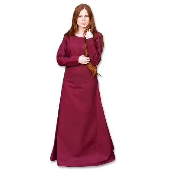 Unterkleid Freya, bordeaux rot