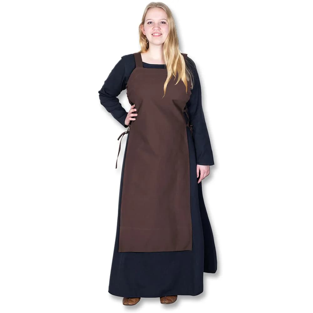 Wikinger Trägerkleid, braun