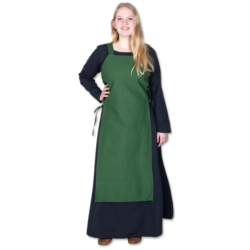Wikinger Trägerkleid, grün