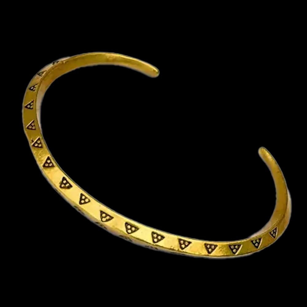 Wikinger Geld-Armreif, nach Original aus Skaill, in M aus Bronze