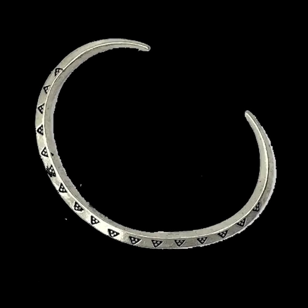 Wikinger Geld-Armreif, nach Original aus Skaill, in L aus versilberter Bronze