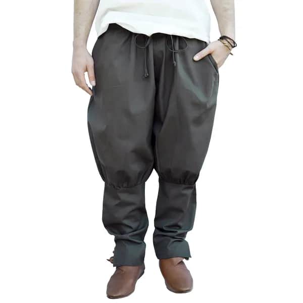 Wikinger Hose Olaf, olivgrün, XL