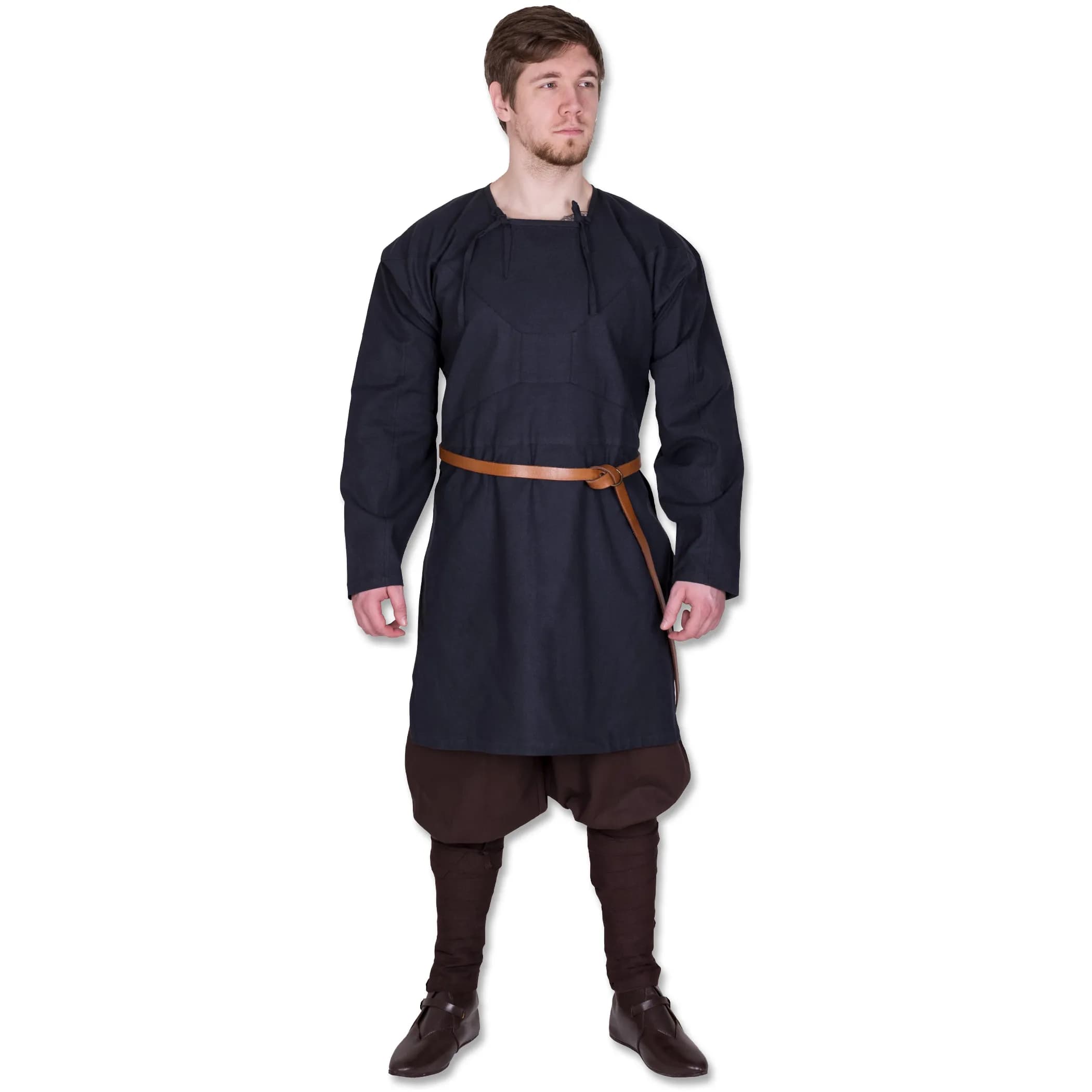 Wikinger Tunika, Viborg Rekonstruktion, dunkleblau in XL