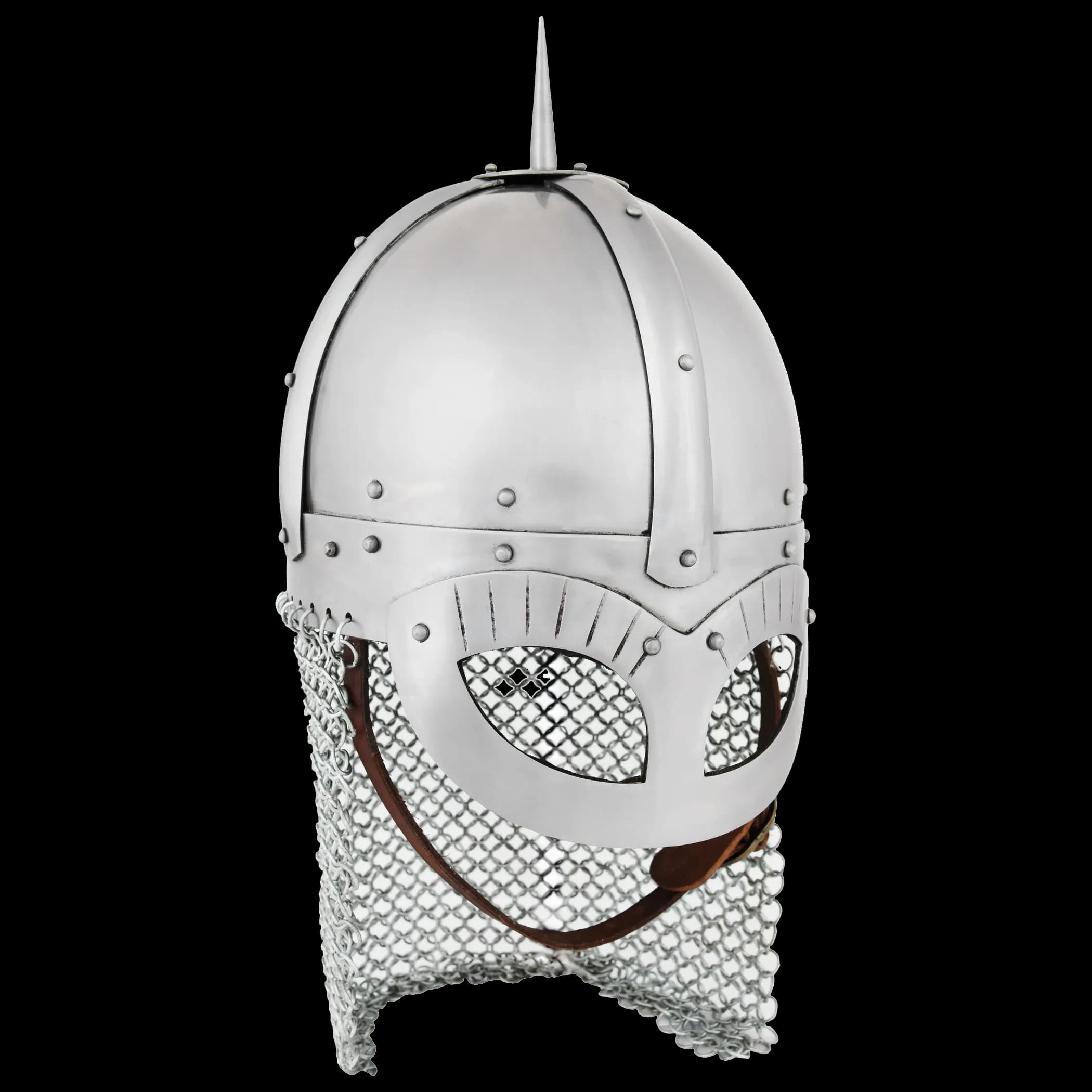 Wikinger-Brillenhelm Gjermundbu-Stil, 2 mm Stahl