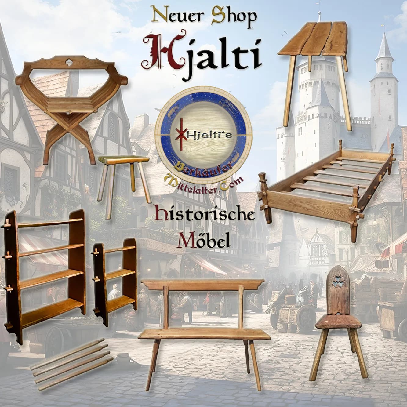 Historischer Möbelbau - Hjaltis Holz und Möbeldesign