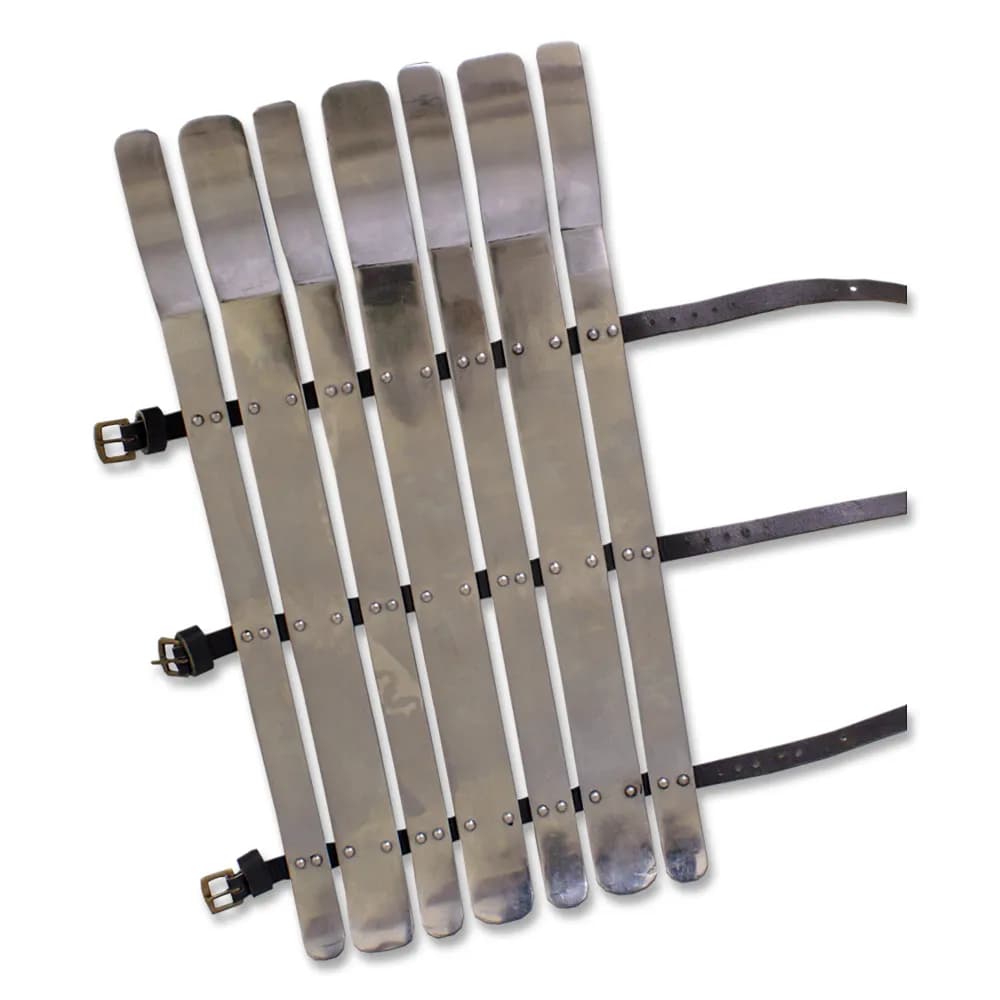 Wikinger Beinschiene, 2mm Stahl